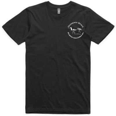 TBPA t.shirt with bird logo front & back Thumbnail