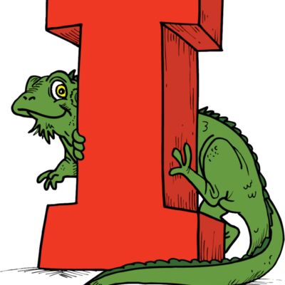 I is for Iguana Thumbnail