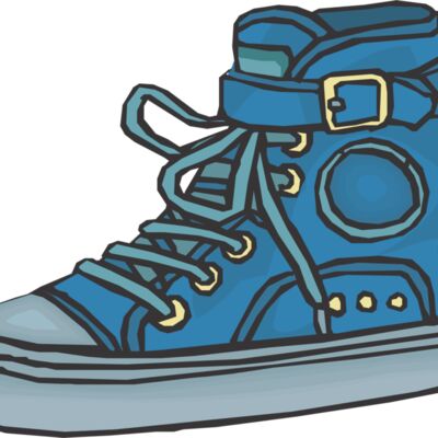 Blue high top Thumbnail