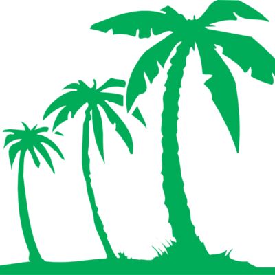 3 gree palm trees Thumbnail